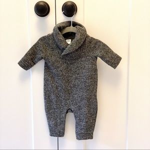 Old Navy Dark Grey Cowl Neck Sweater Winter One Piece